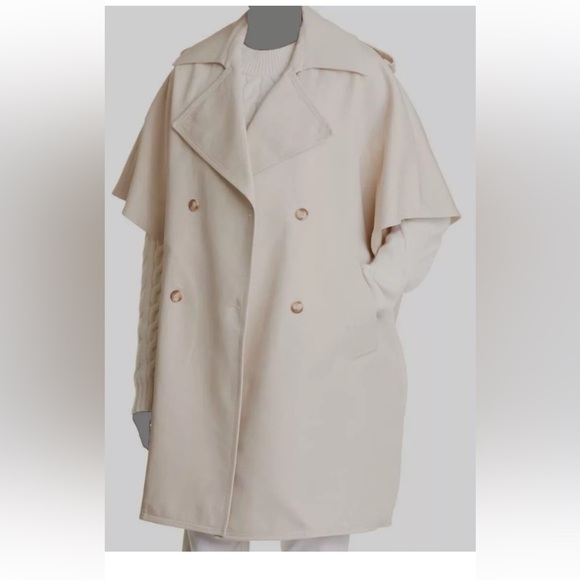 Max Mara new with tags Garbardine cape - Picture 4 of 11